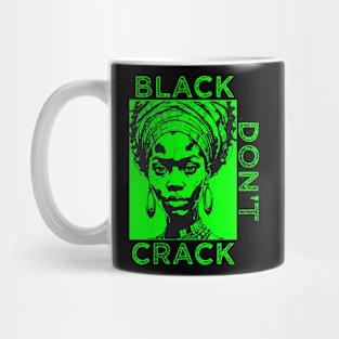 Black Don't Crack Lime Mug